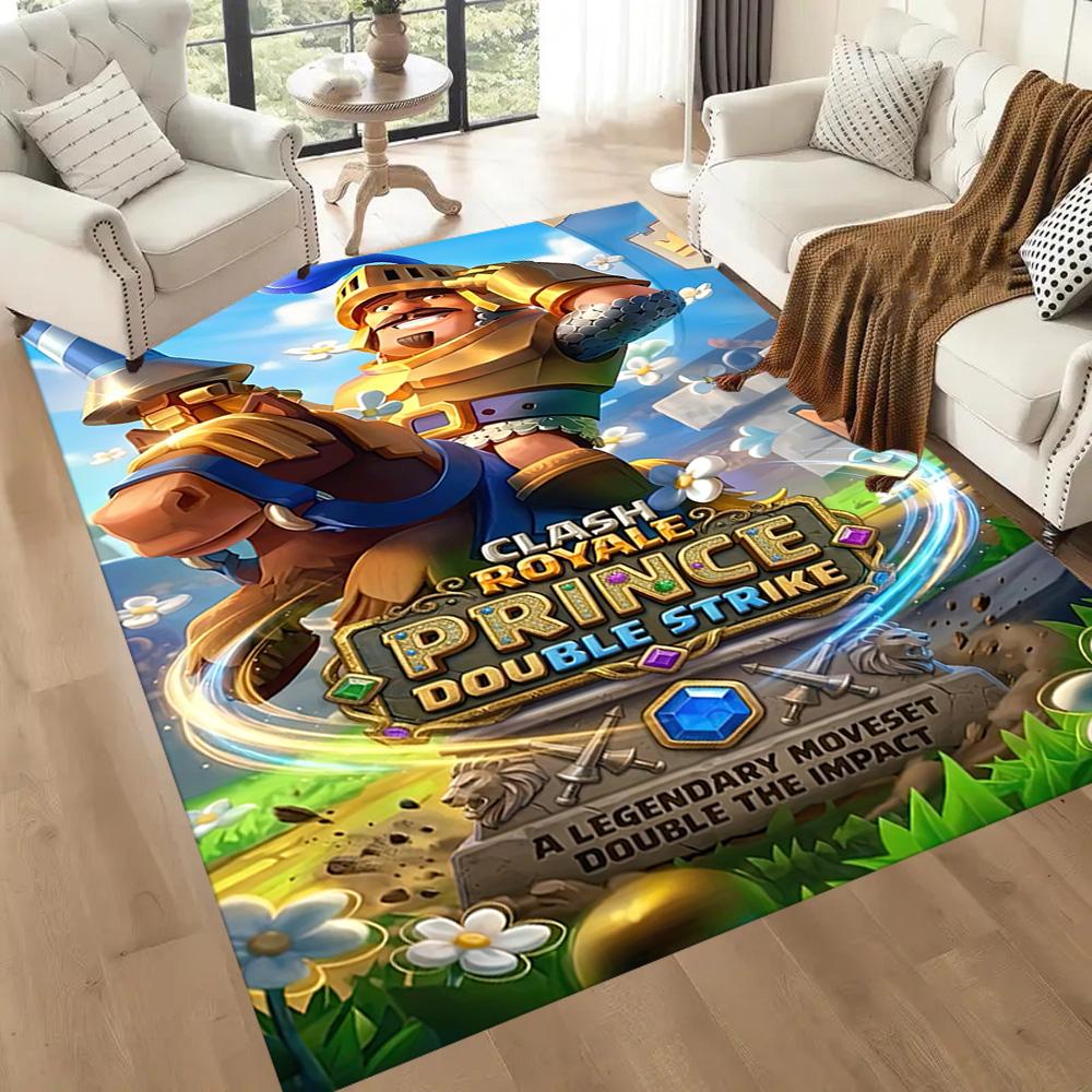 Квадратные ковры из игры Clash Royale — отличный выбор для гостиных, спален, домашнего декора и в качестве подарков.