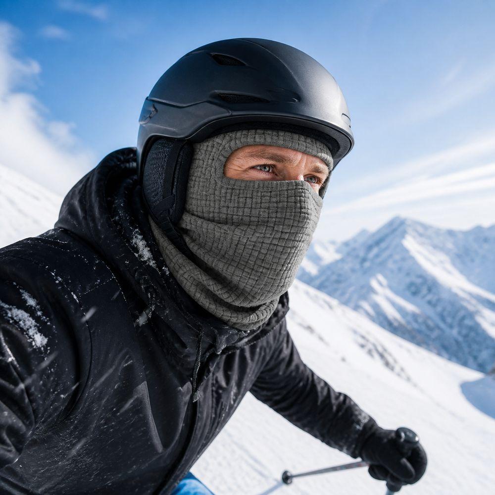 Windproof Neck Gaiter Thickened Fleece Neck Warmer New Winter Neck Warmer Outdoor Sports