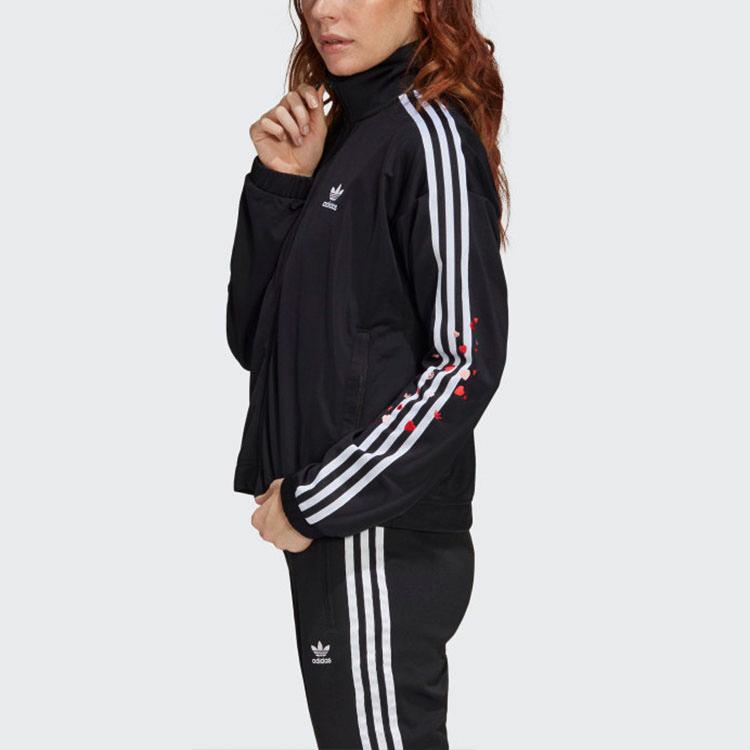 adidas Оригиналы КУРТКА НА ДЕНЬ СВЯТОГО ВАЛЕНТИНА Унисекс Черный GK7174