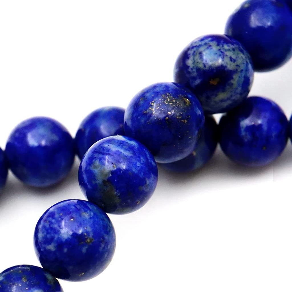 Lapis Lazuli December Natural Power Inner [GOLD STONE] Bracelet, 6mm, Birthstone, Stone, Stone, Circumference Approx. 16.5cm