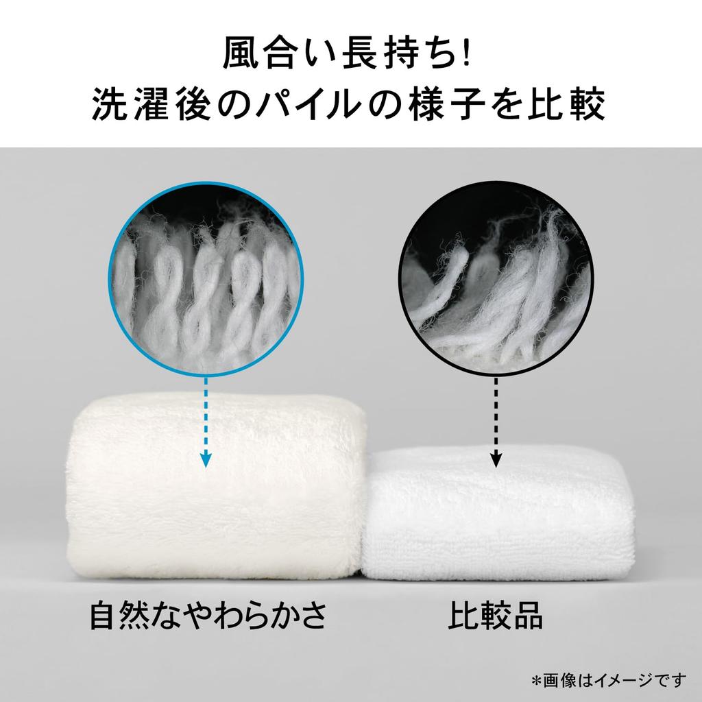 Полотенце Laboratory Банное полотенце Темно-синий Набор из 2 Мягкий Плотный Гладкий Быстро впитывающий Прочный Хлопок 480г/м² Японская технология [Натуральная мягкость] #024