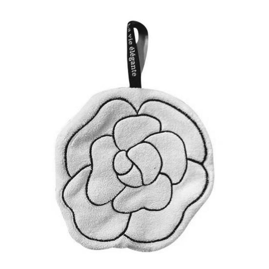 Впитывающее полотенце для рук Утолщенное полотенце для сушки рук с петлей Подвесная пуховка для сушки рук Детское полотенце для сушки для кухни ванной