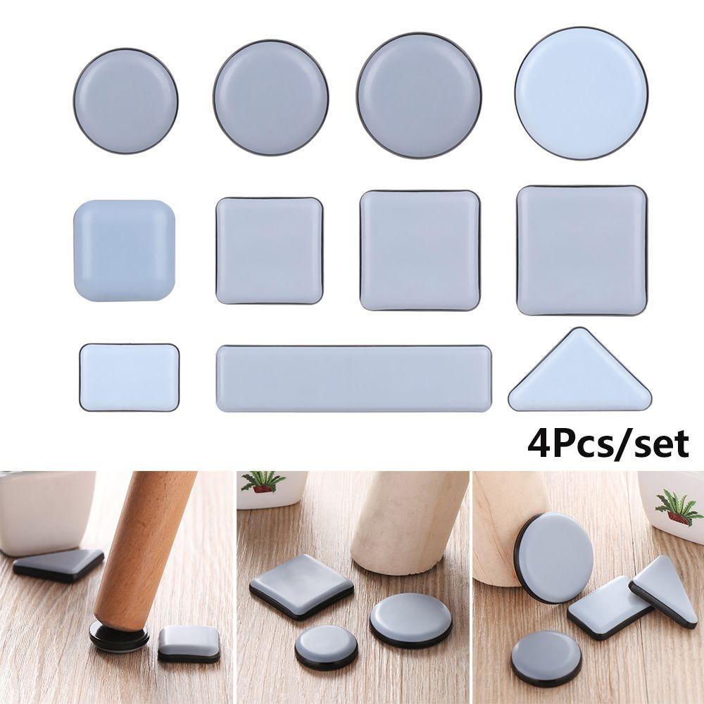 Chair Fittings Easy Move Anti Noisy Furniture Leg Slider Pads Floor Protector Slip Mat