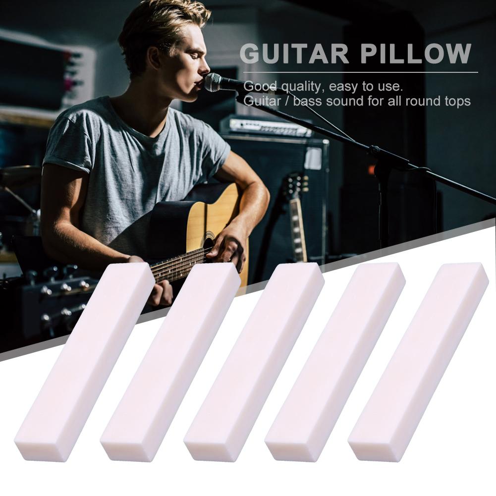 10 шт. пустые гайки для гитары из кости буйвола, профессиональные гайки для гитарного моста, сменные легкие и прочные части для музыкальных инструментов