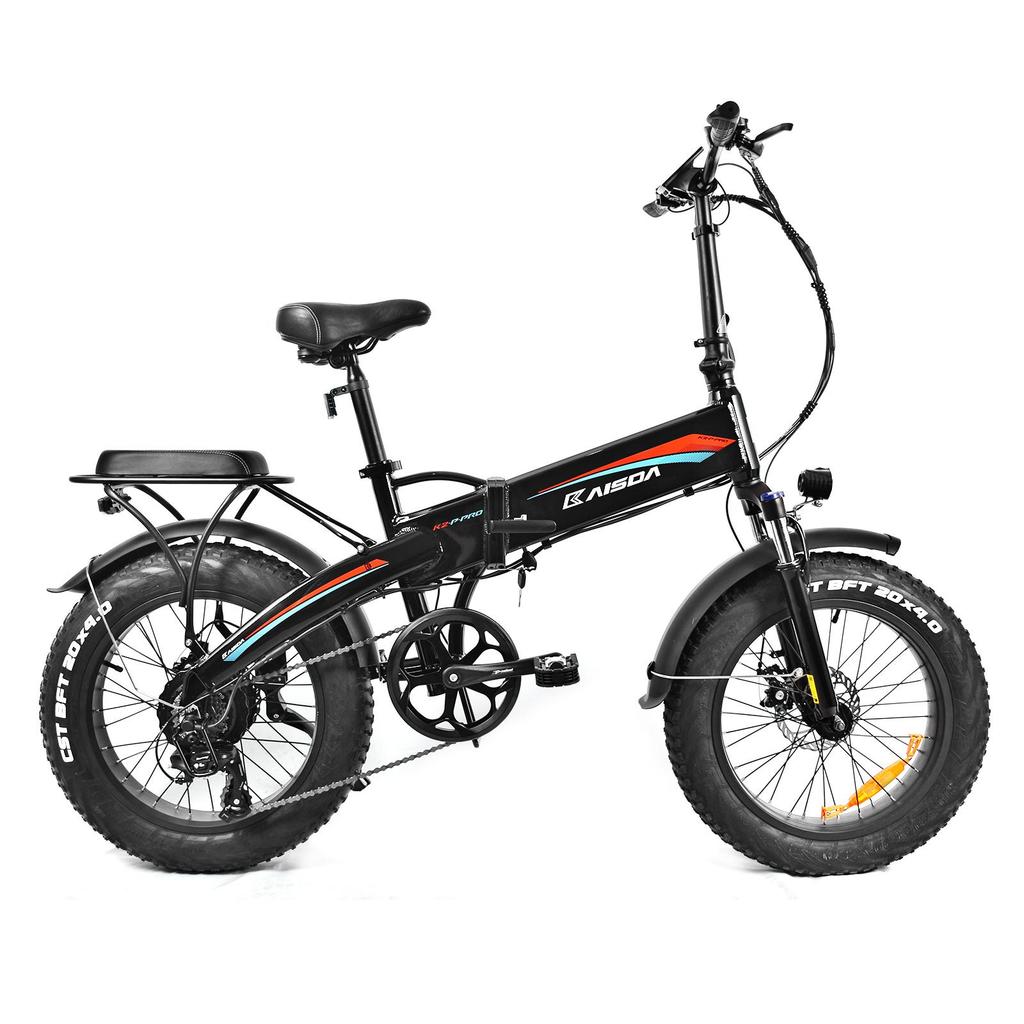 KAISDA K2P PRO All-Terrain Electric Snowmobile  48V15AH Battery 750W Motor Outdoor Riding E-Mountain Bike 20 INCH Fat Tires Adult Electric Bicycle