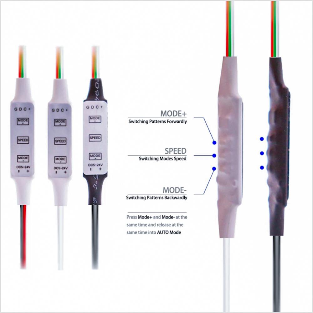 SP621E Мини SPI Bluetooth Контроллер LED BanlanX APP Синхронизация с музыкой Диммер DC5-24V для WS2812B WS2811 SK6812 Адресная RGB LED 5V