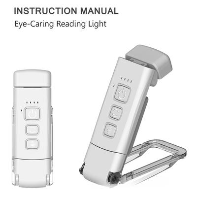 Новый зажим-подсветка для чтения, ночник, USB-зарядка, портативная клипса-подсветка, настольная лампа, защита глаз, мини светодиодная карточная подсветка для книги