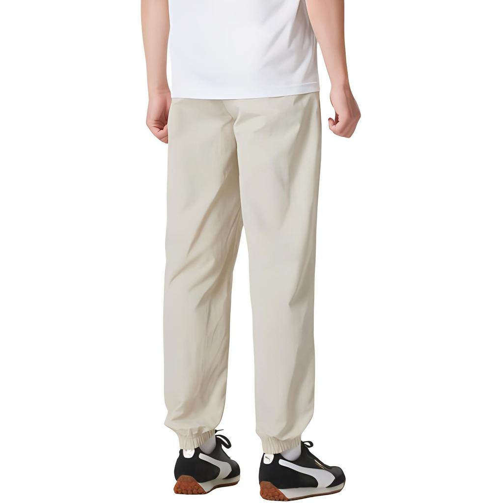 PUMA Casual Pants Unisex Ecru Moderate Cuffed Pants 628486-68