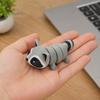 Сегментированная Подвижная Фигурка 3D Печатная Фигурка Енота Декорация с Суставами, Милое Шарнирное Формованное Животное Настольное Украшение, Снятие Стресса