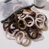 30/50/100PCS/Lot Girl Mix Colors Hair Bands Basic Hair Ties Elastic Headband Hair Scrunchies Women Accessories Ponytail Holder