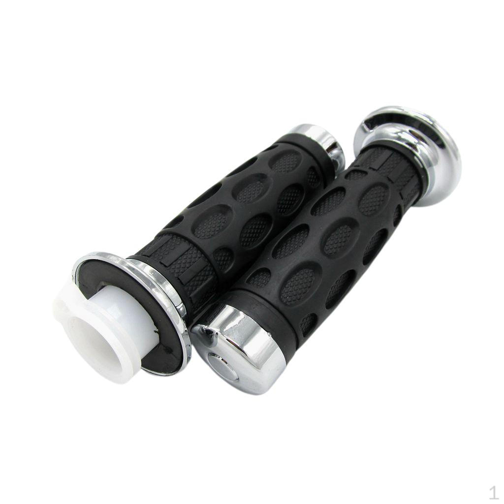 2 Pcs. 22mm Universal Handles Handlebar Grips Made of High Quality Rubber