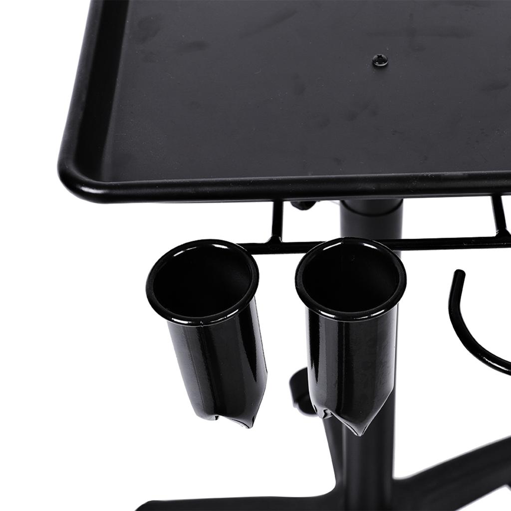 Aluminium Height Trolley Beauty Tools Hair Salon Instrument Tray for Professional Use