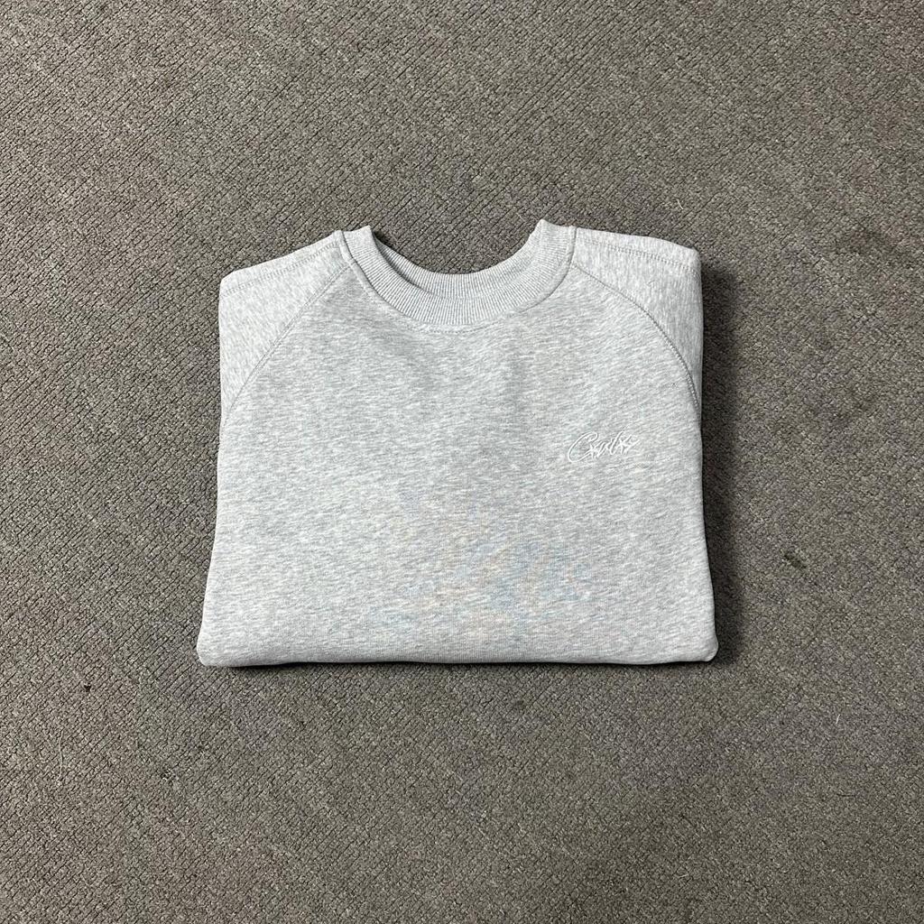 Corteiz Unisex Casual Long Sleeve Round Neck Hoodie with Embroidered Logo