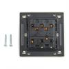 Retro Design Vintage Brass Switch Retro Light Switch Self-Locking Mechanism