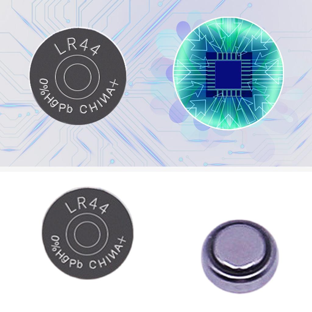 10Pcs LR44 AG13 357 357A A76 GPA76 Battery 1.5V Button Coin Cell Batteries for Calculators LED Light Toy Watches