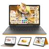 Ноутбук SERYUB Office 2024 Intel n150 до 16 ГБ ОЗУ, процессор N100 и Windows 11, лицевая панель, легкий, IPS, широкий угол обзора, Full HD, соотношение цена/качество, 10,95 дюйма, 1 ТБ,