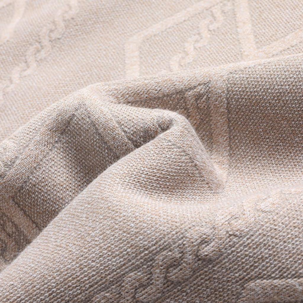 Men's Casual Round-neck, Fleece And Thickened Warm Knitted Sweater, Men's Pullover Sweater