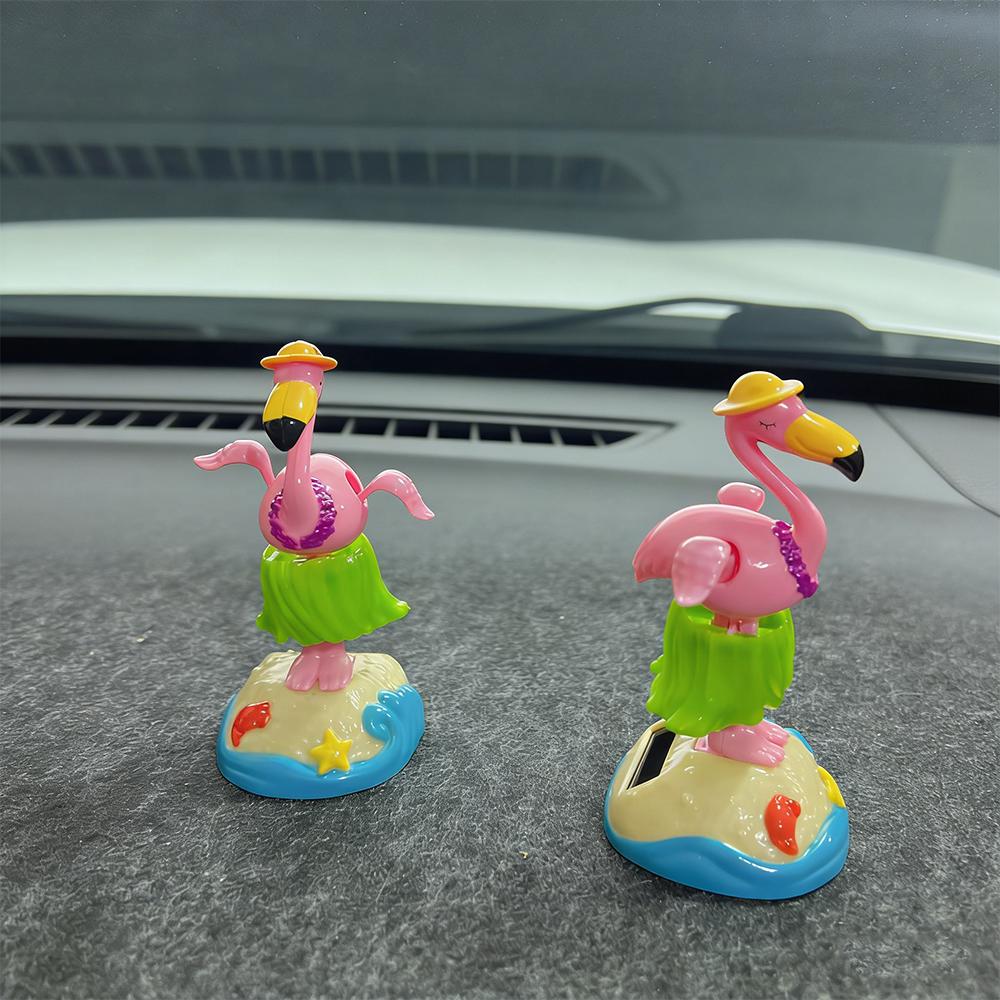 Car Ornament, Cute Flamingo Car Wobble / Nodding Ornament, Car Interior Decoration, Home Decor Ornament, Car Gift for Girls