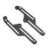 Pair Motorcycle Adjustable Windshield Bracket Anodized Black Replacement for Tenere 700 XT700Z