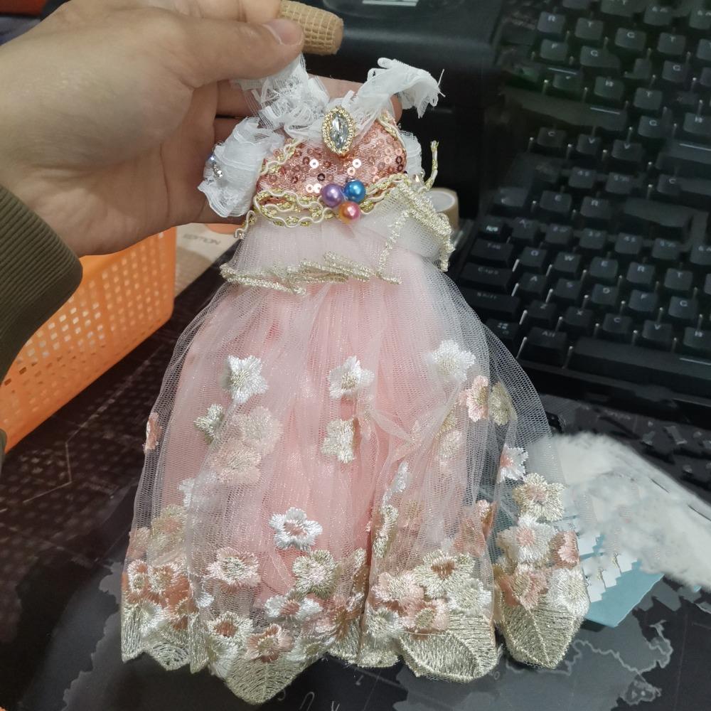 Multiple Movable 30cm Bjd Doll Toy Attractive Eyes Lace Princess Doll  Kids