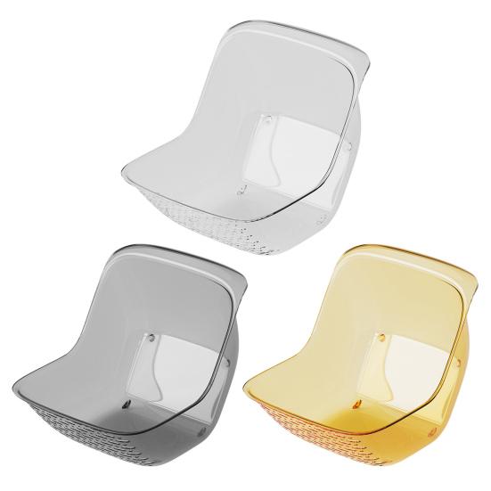 Сливной дуршлаг Портативный дуршлаг для фруктов Большой вместимости Пищевой Без BPA Сливной дуршлаг для раковины Сито Миска для мытья овощей