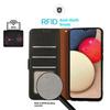 For Xiaomi Redmi 15 4G (EU) (171mm) Case RFID Blocking Wallet PU Leather Phone Cover with Strap