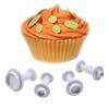 Baking Tool Plastic Round Circle Biscuit Sugar Plunger Fondant Craft Decor Cookie Cake Cutter Mold
