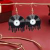 Новые Горячие Распродажи Виниловые Серьги Музыкального Фестиваля Серьги Подвески Аксессуары