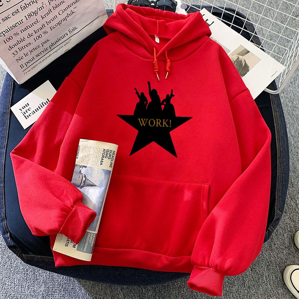 Женская Мужская Одежда Музыкальный Гамильтон Работа Графика Толстовки Зима Длинный Рукав Пуловеры Ropa De Mujer Толстовки С Принтом Худи