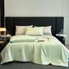 A-class soybean fiber summer cool blanket machine washable single person cool feeling silk thin blanket double ice silk summer blanket core