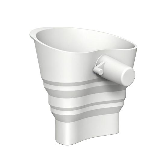 Силиконовая воронка для муки Yousheng для миксера KitchenAid 5-qt, гибкая складная воронка для наливания без брызг с носиком, расположенным под углом 30 градусов, профессиональный инструмент