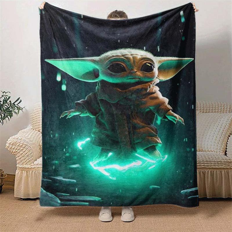 1pc Star Wars Printing Blanket - Soft, All-Season Throw for Office Blanket,  | Personalized Gift with Adorable Cartoon Design