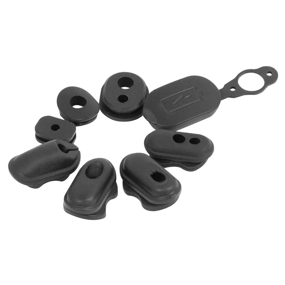 Пылезащитная заглушка для электросамоката Ninebot F20 F25 F30 F40, порт зарядки аккумулятора, герметичный порт тормоза, силиконовый чехол для карты