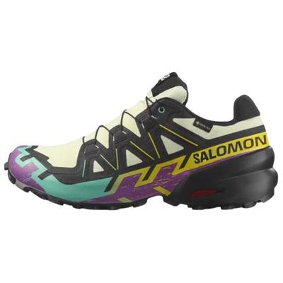 Кроссовки для бега Speedcross 6 Мужские Белые Черные Фиолетовые Кроссовки 478798