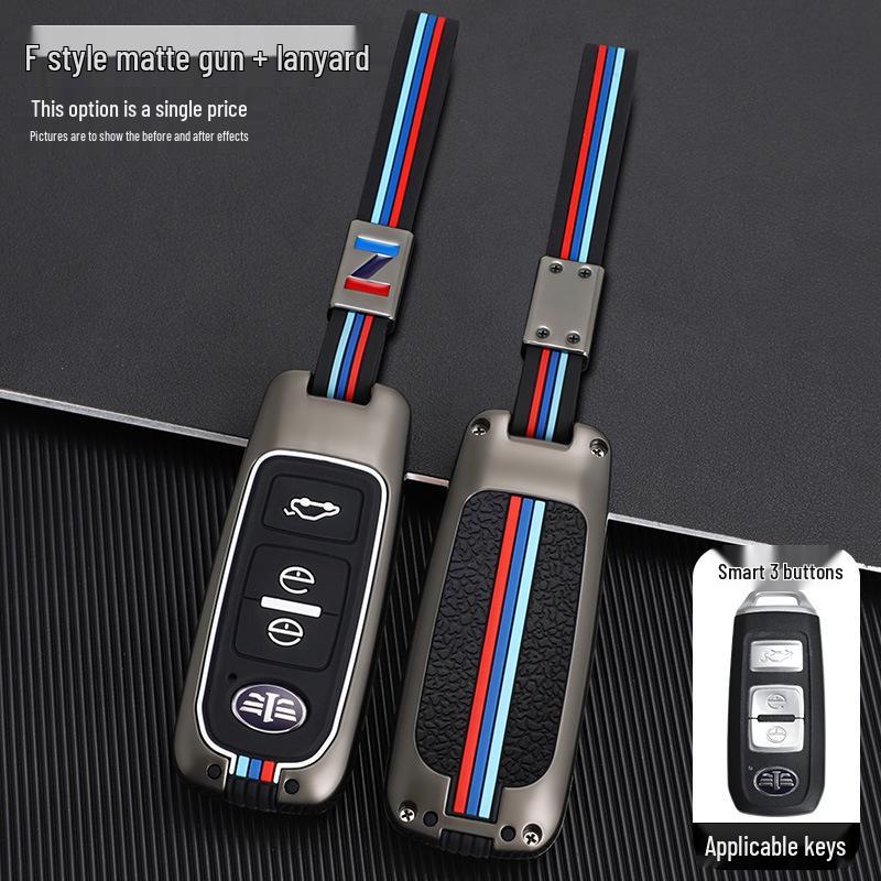 FAW Senya R7/R9 B90 Key Case & Besturn B50 Protective Metal Shell for Men and Women
