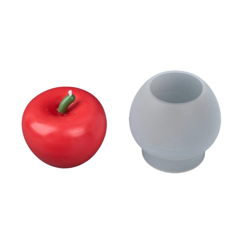 Силиконовые формы для свечей в форме фруктов, формы для фруктового мыла, для свечей, мыла, конфет, шоколада, формы для торта, формы для мастики