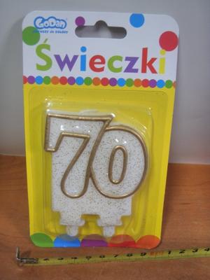 Number Candle ''70'' PF-SCZK70