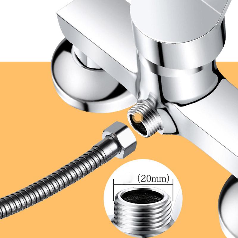 Shower Faucet Bathroom Hot and Cold Water Faucet Concealed Mixing Valve Solar Water Heater Mixing Switch Accessories