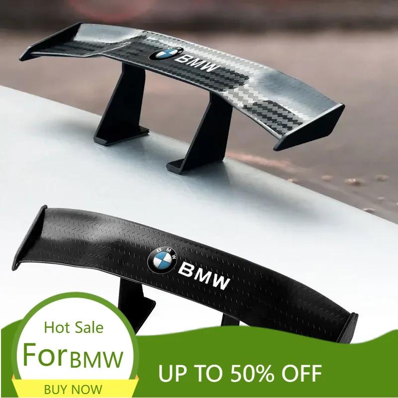Car Rear Spoiler Mini Spoiler Wing Small Tail Emblem Sticker Decoration For BMW E34 E46 E39 E38 E90 E60 F30 F30 F10 E92 E38