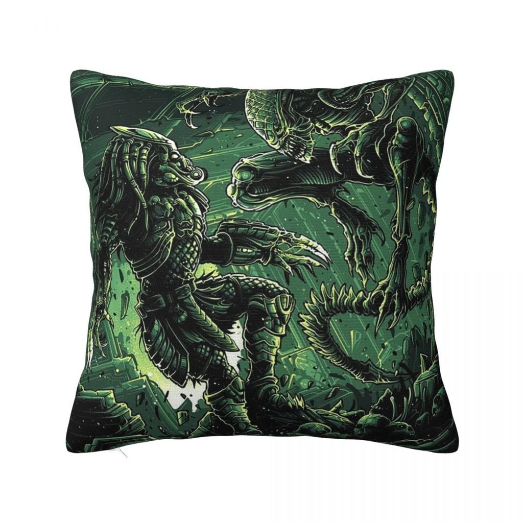 Игровой квадратный наволочка/чехол для подушки Alien Vs Predator Чехол для подушки Подушка-плед для дома Дивана Гостиной