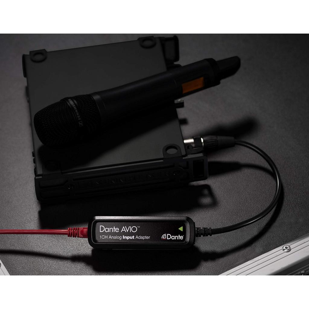 Адаптер Audinate DANTE AVIO, аналоговый вход, 1 канал ADP-DAI-AU-1×0