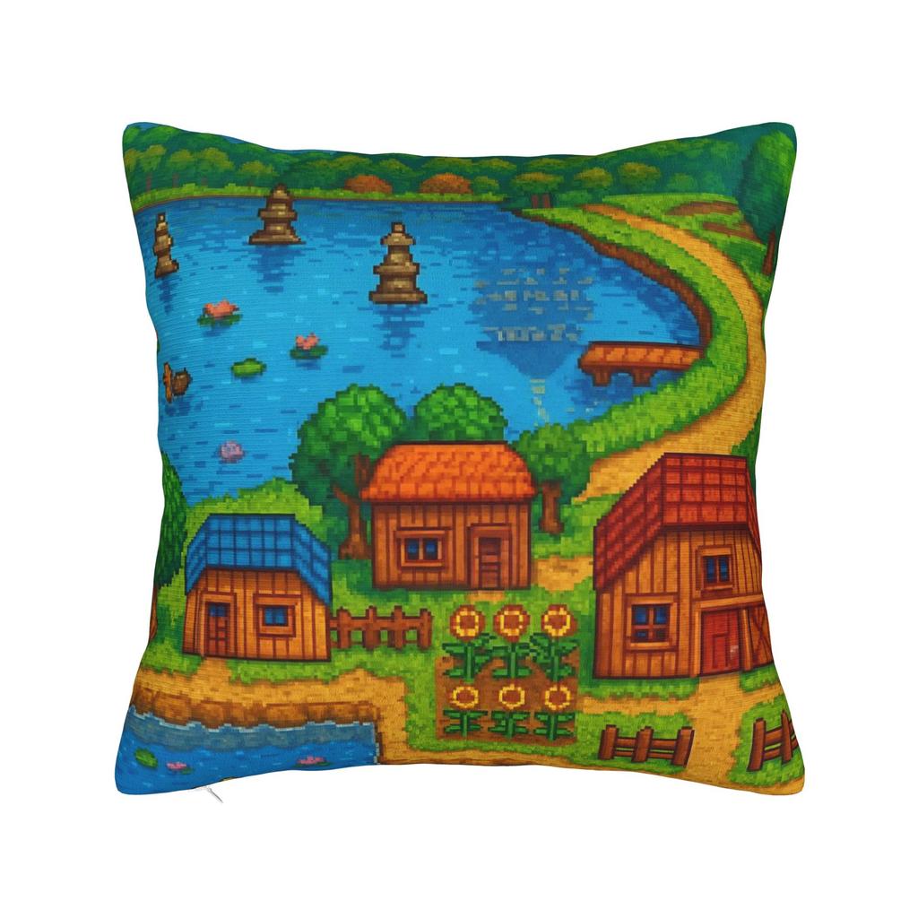 Stardew Valley Животные Наволочки для подушек Курица Кавайная Наволочка для дивана Домашний Декор Графическая Наволочка