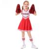 Kids Girls Cheerleaders Cheerleading Football Baby Dress Children Christmas New Year Halloween Cosplay Costumes Performance Role Play Outfit