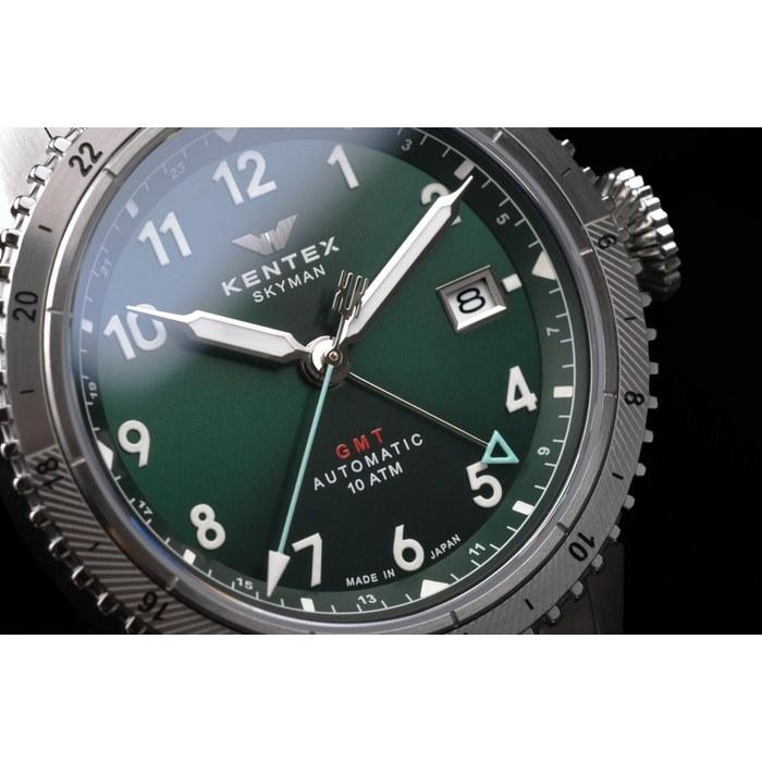 [Kentex] SkyMan GMT S809M-03 Green