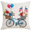 New Floral Pillow Case Linen Printed Car Bedroom Sofa Home Decoration Cushion Cover