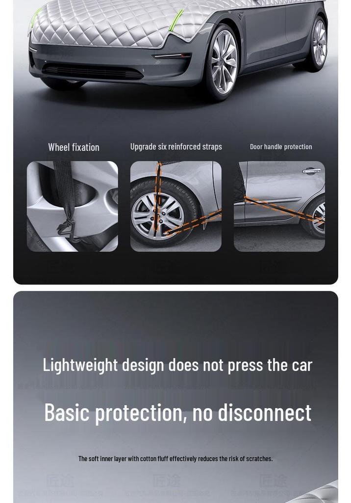 Утолщенный хлопковый чехол для автомобиля для BMW 3, 5, 7 серии и X1-X7