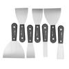 7 Pcs Plaster Knife Set Portable Steel Putty Knife Set for Drywall Wood Paint Tools