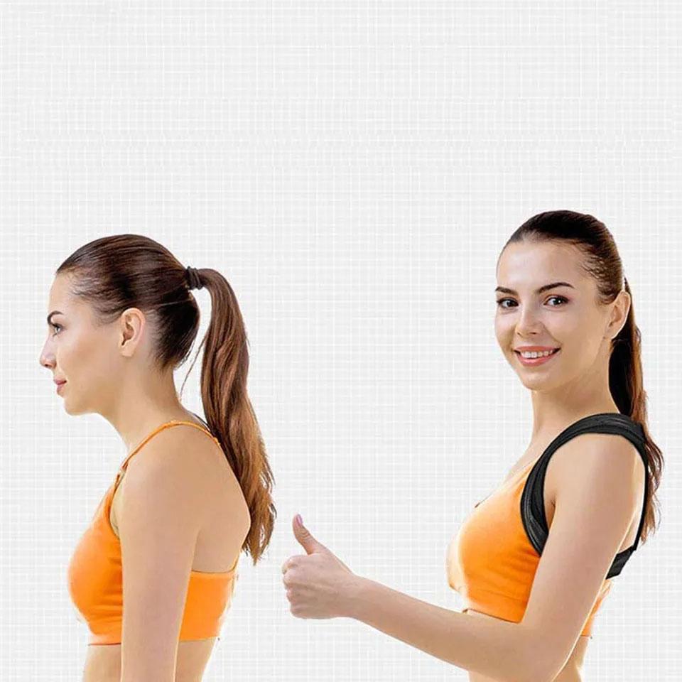 Loogdeel Регулируемый корсет для ключицы, позвоночника, плеч, поясницы, корректор осанки, пояс-поддержка для терапии, формирования фигуры