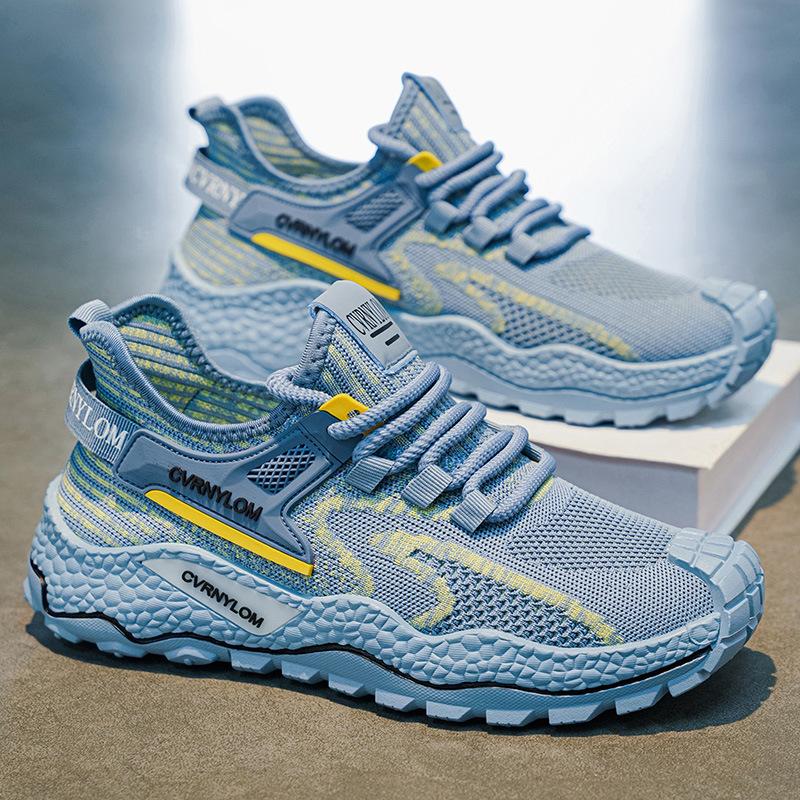 2026 Summer New Men Breathable Air Mesh Sneakers Fashion Thick Sole Casual Sports Shoes Male Comfortable Walking Shoes for Man