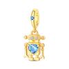 Original 925 Silver Penguin Whale Chameleon Pendant Robot Plant Bead Decoration fit Necklaces Bracelets Jewelry Gifts